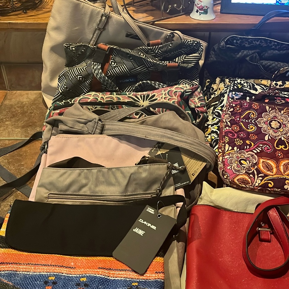 12 Purses 1 Vera  Bradley Tablet Cover